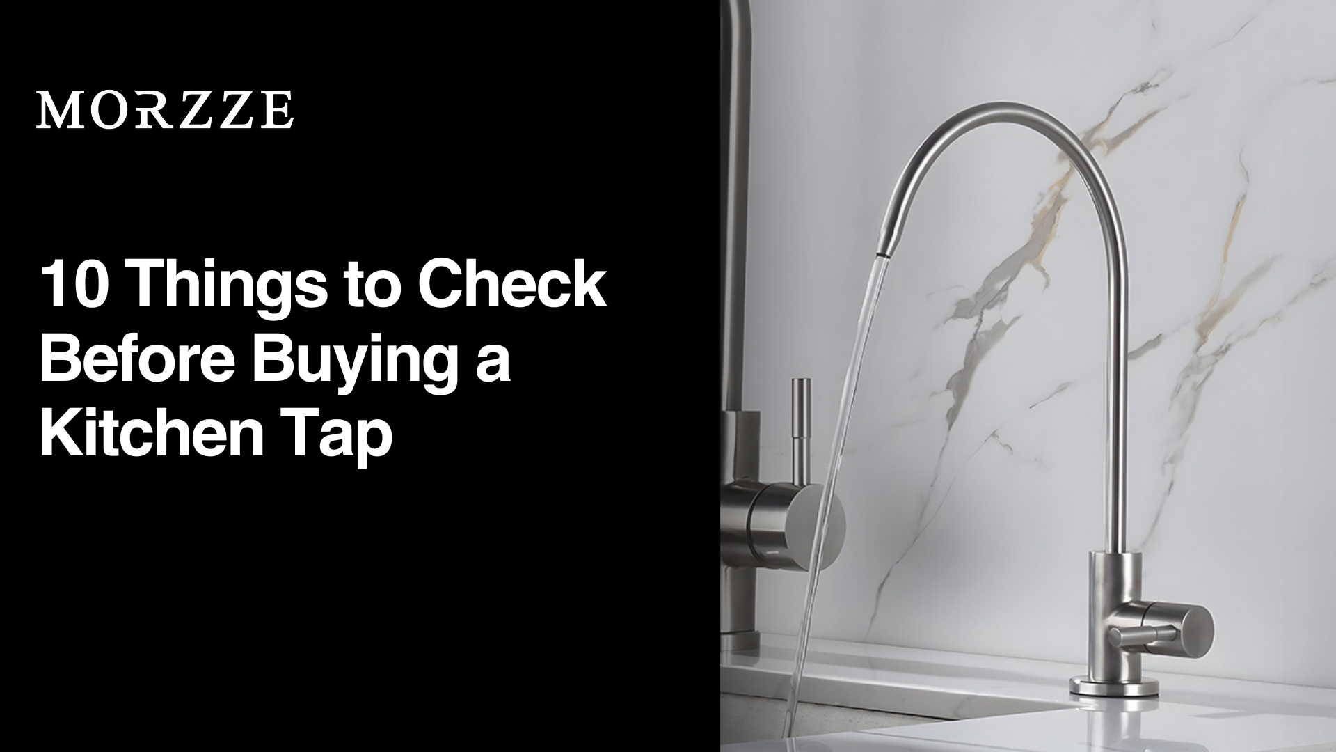 Kitchen Tap Buying Guide: 10 Things to Check Before You Buy